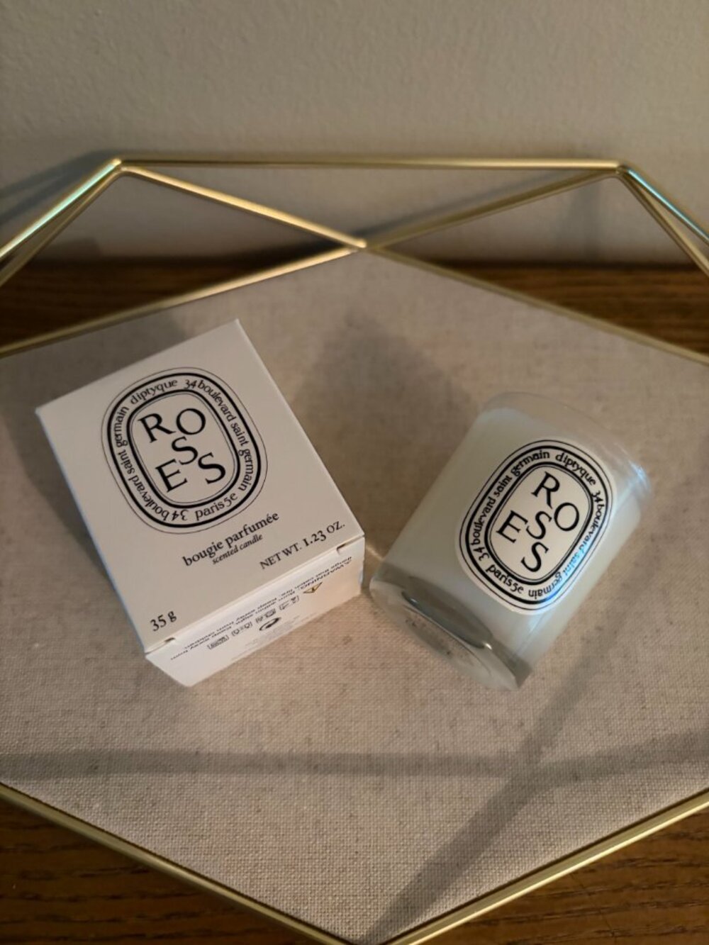 Diptyque Roses Candle